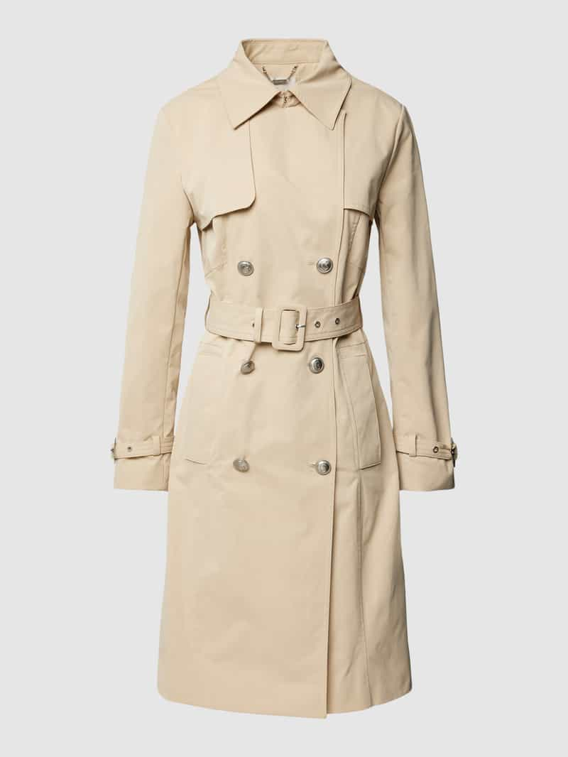 Guess Trenchcoat van een mix van viscose en elastaan