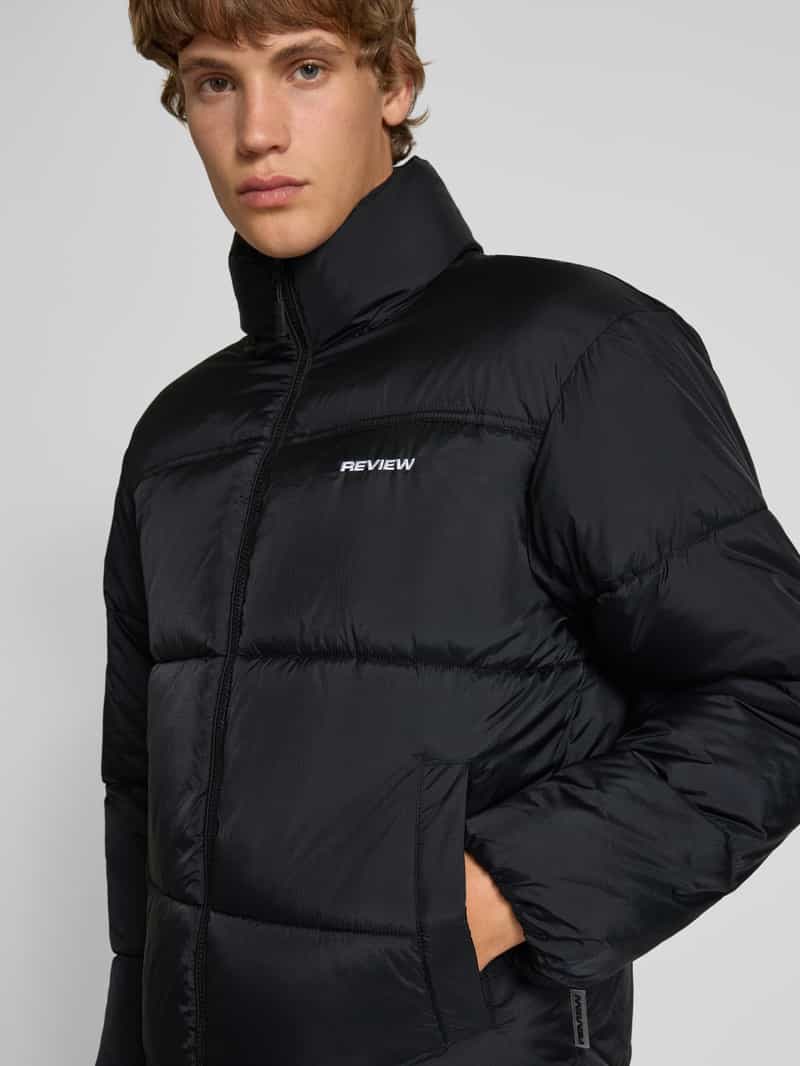 REVIEW Gewatteerd jack met labelprint