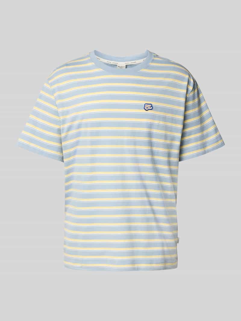 Pepe Jeans Regular fit T-shirt van puur katoen