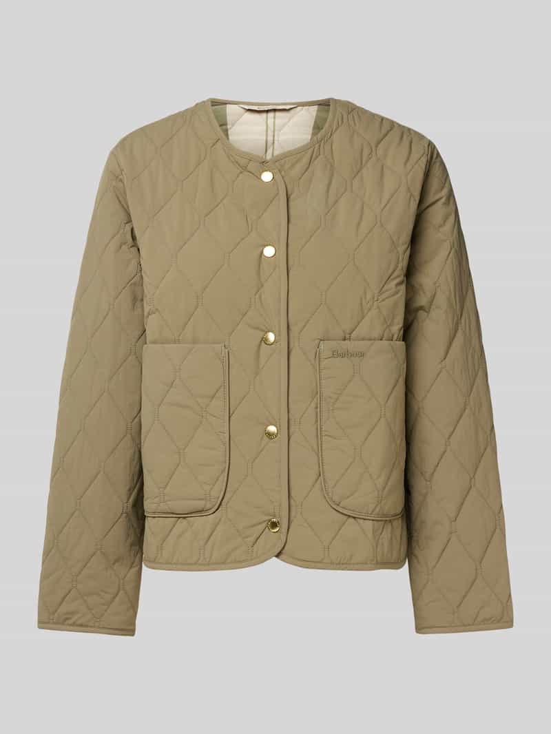 Barbour Gewatteerd jack met opgestikte zakken model 'MONROE'