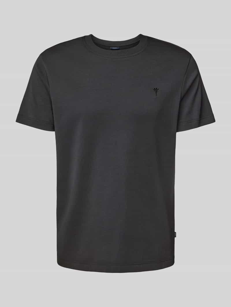 JOOP! Collection T-shirt met ronde hals en stitching