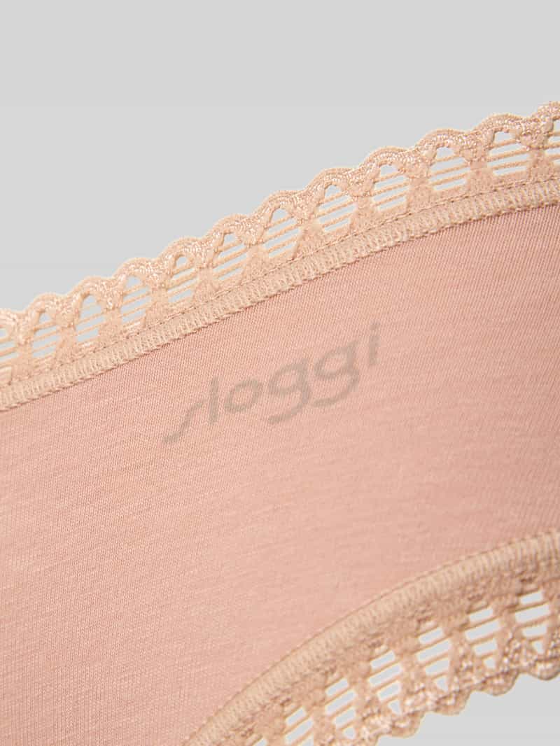 Sloggi Slip met kant in een set van 3 stuks model 'GO'