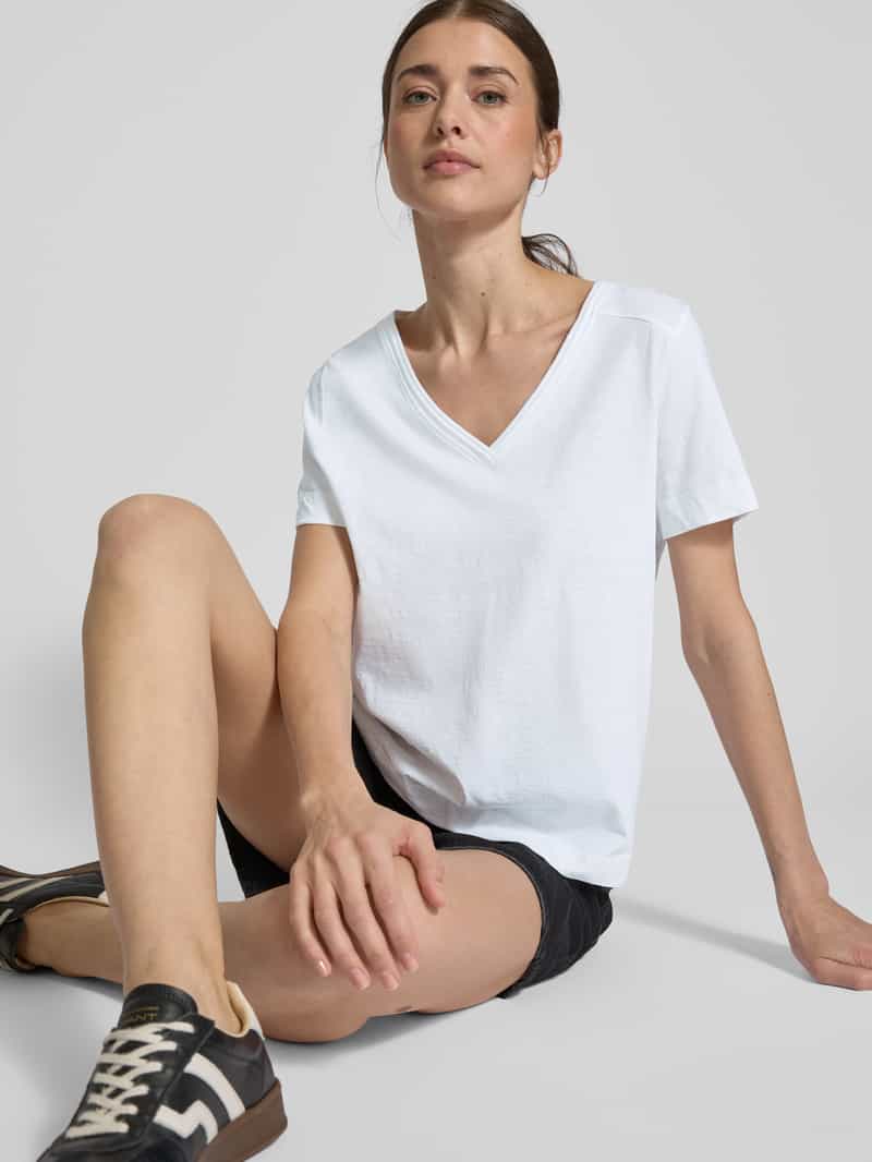 s.Oliver RED LABEL Regular fit T-shirt van puur katoen