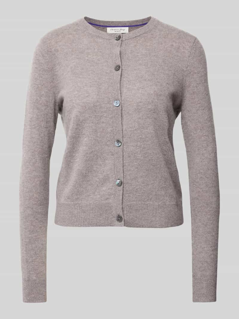 Christian Berg Woman Cardigan met doorknoopsluiting