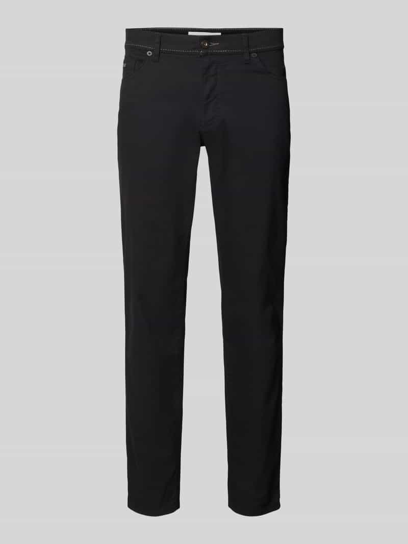 Regular fit broek met Labelpatch Model 'Cadiz'