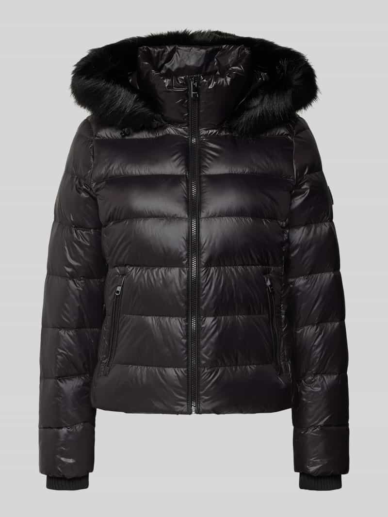 Tommy Hilfiger Slim fit donsjack in glanzende look