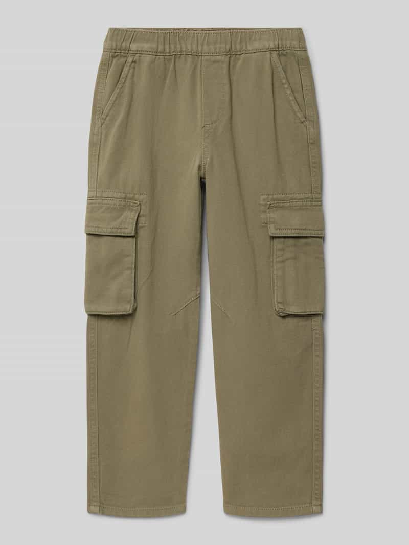 Tom Tailor Regular fit cargobroek van puur katoen