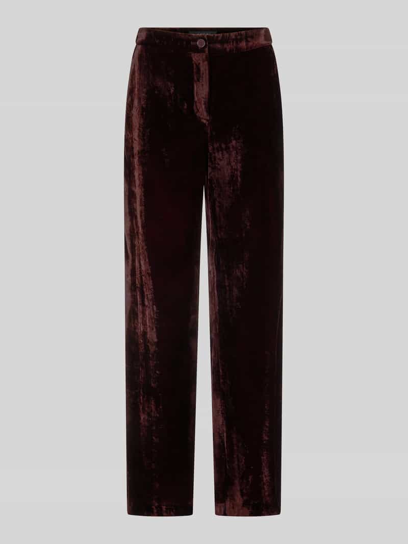 Marc Cain Zakelijke broek met knoopsluiting