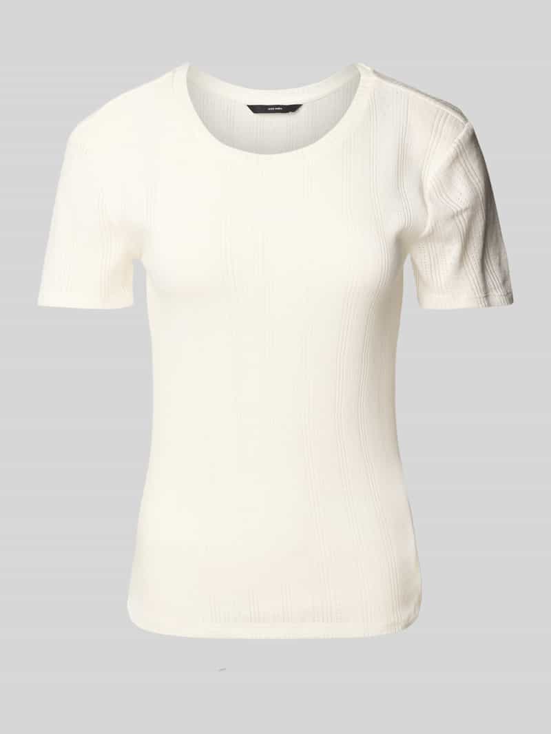 Vero Moda Slim fit T-shirt van puur katoen model 'LISA'