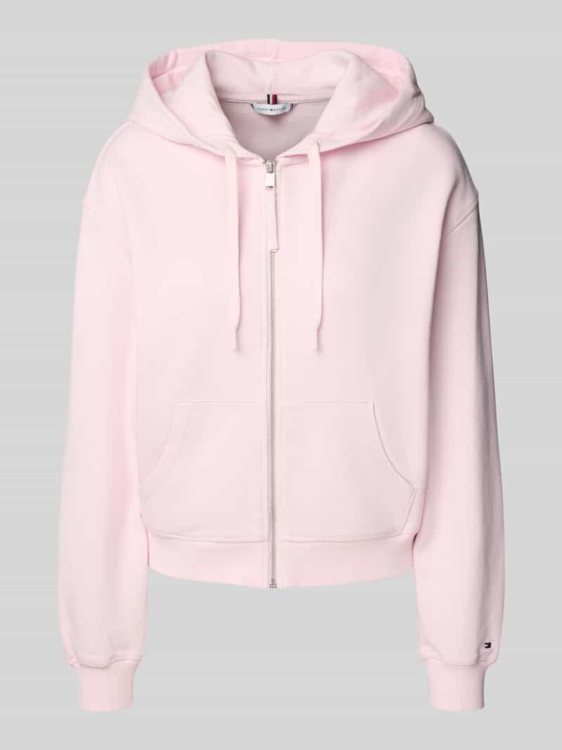Tommy Hilfiger Regular fit sweatjack van puur katoen