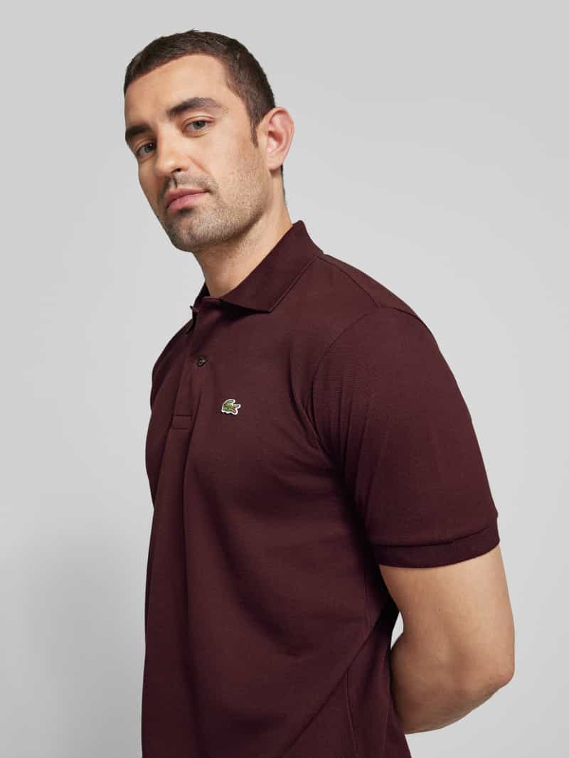 Lacoste Classic fit poloshirt met labeldetail model 'CORE'
