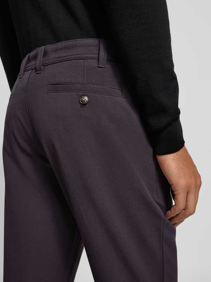 MCNEAL Slim fit stoffen broek met achterzakken