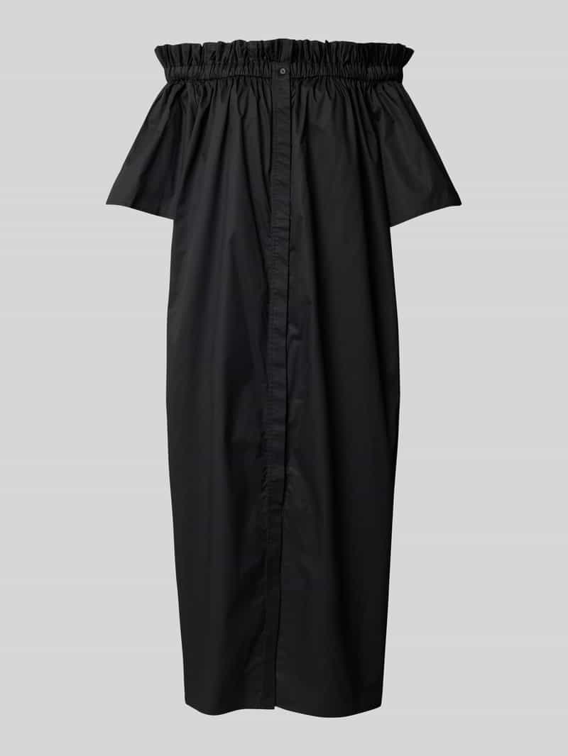 Copenhagen Muse Midi-jurk met knoopsluiting model 'SHIRLEY-DRESS'