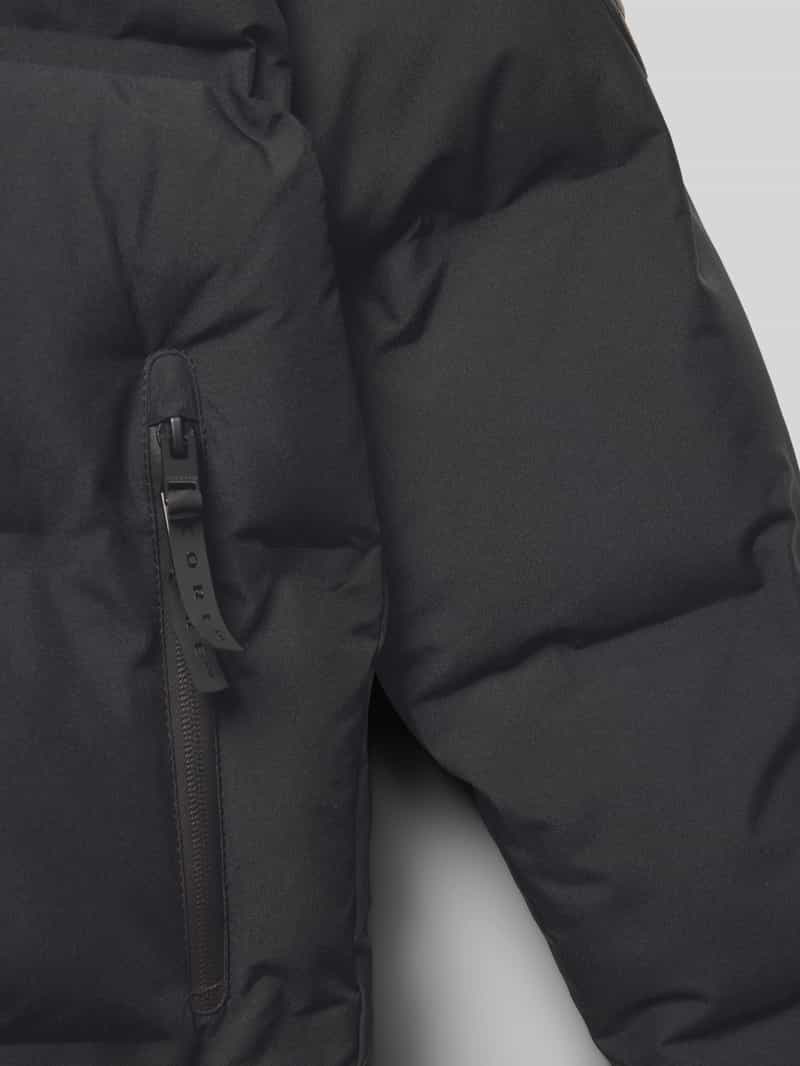 jack & jones Regular fit gewatteerd jack met logo-applicatie model 'Fusion'