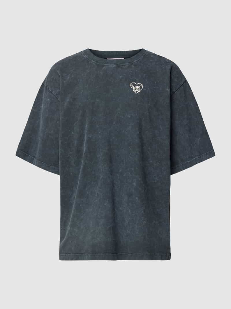 T-shirt met ronde hals en korte mouwen No Bystanders