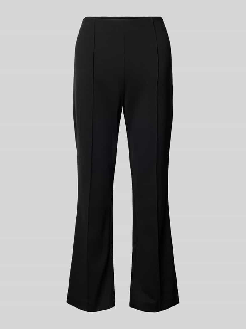 Calvin Klein Womenswear Flared cut broek model 'PONTE PINTUCK'