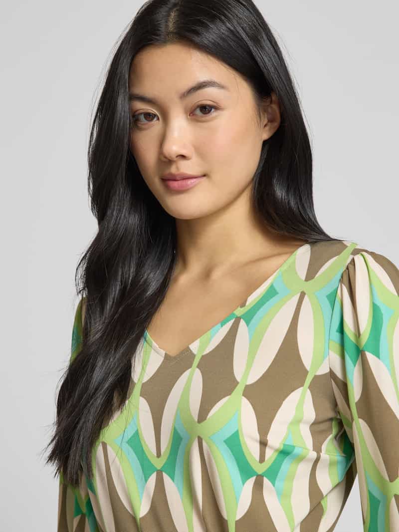 Betty Barclay Midi-jurk met strikceintuur