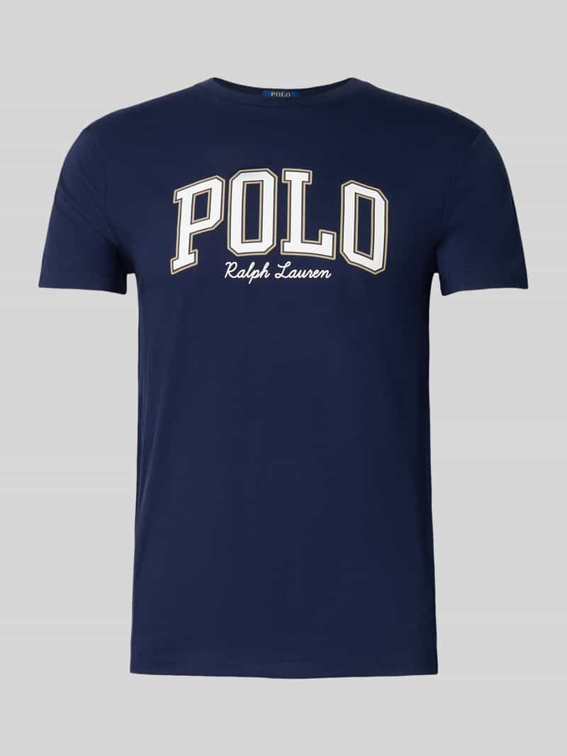 Polo Ralph Lauren Custom slim fit T-shirt met ronde hals
