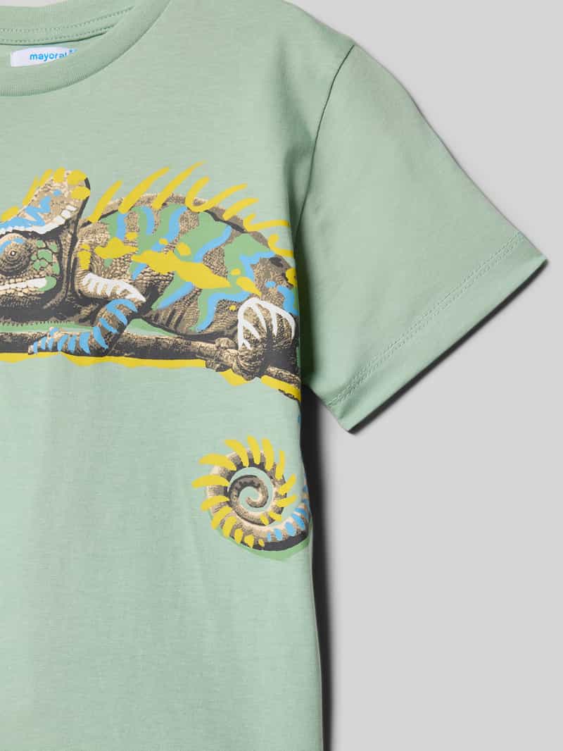 Mayoral T-shirt met motiefprint