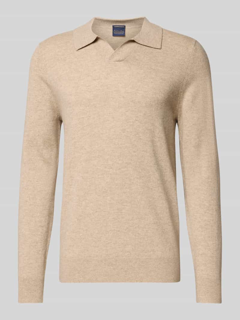 Christian Berg Men Gebreide pullover van mix van wol en kasjmier