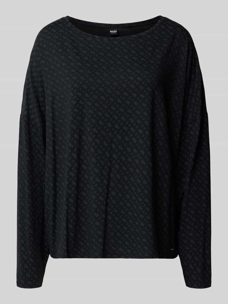 Boss Relaxed fit pyjamabovendeel van lyocellmix