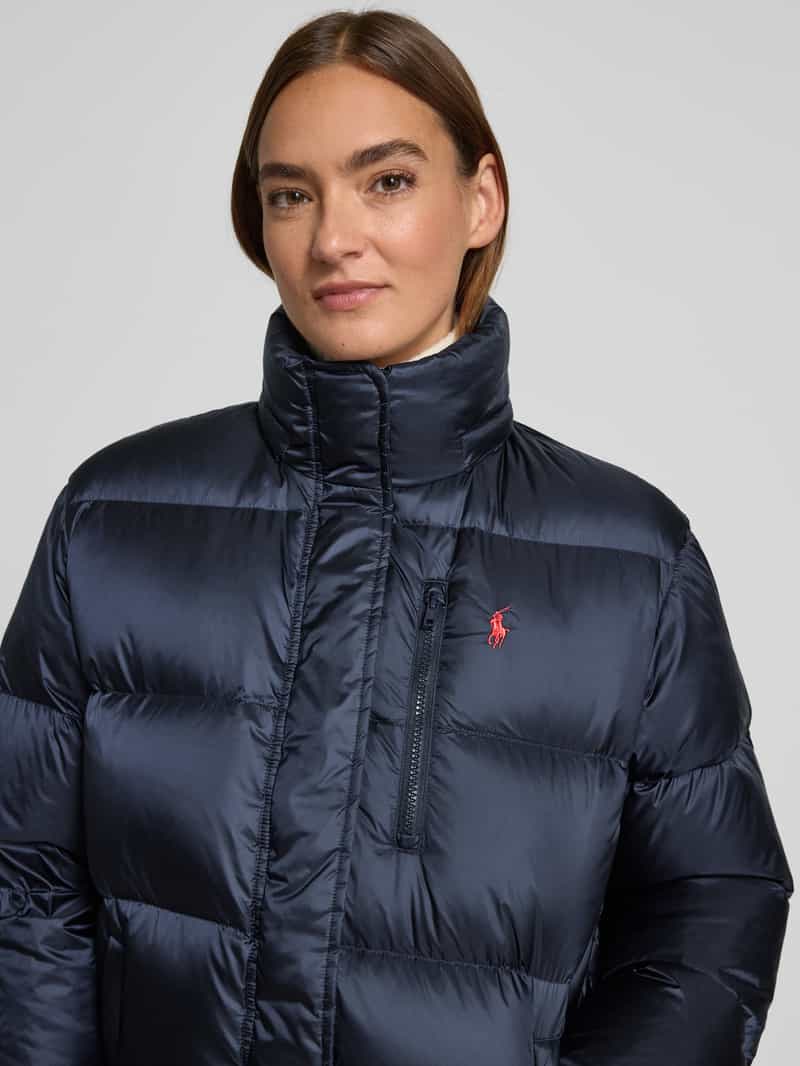 Polo Ralph Lauren Donsjack met blinde ritssluiting en steekzakken