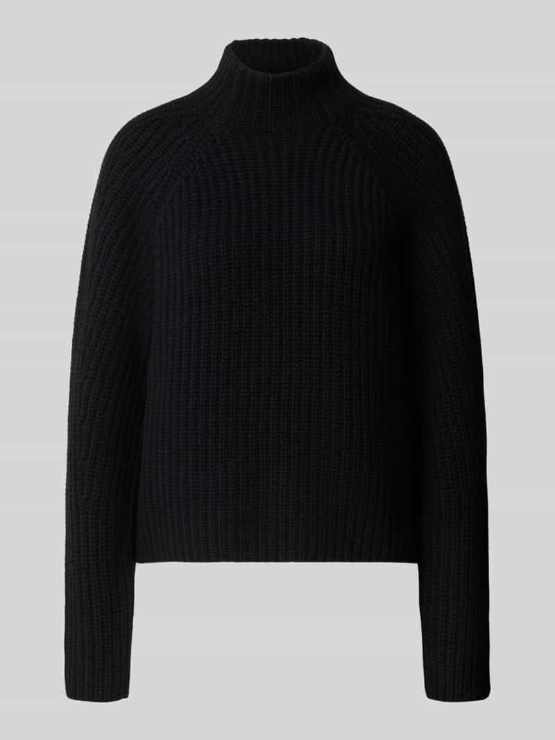Gebreide pullover uit mix van kasjmier en katoen model 'LONA'