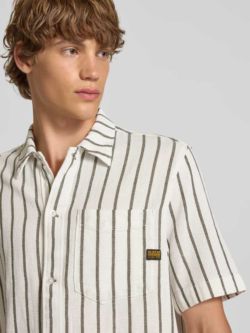 G-Star Raw Regular fit vrijetijdsoverhemd met borstzak