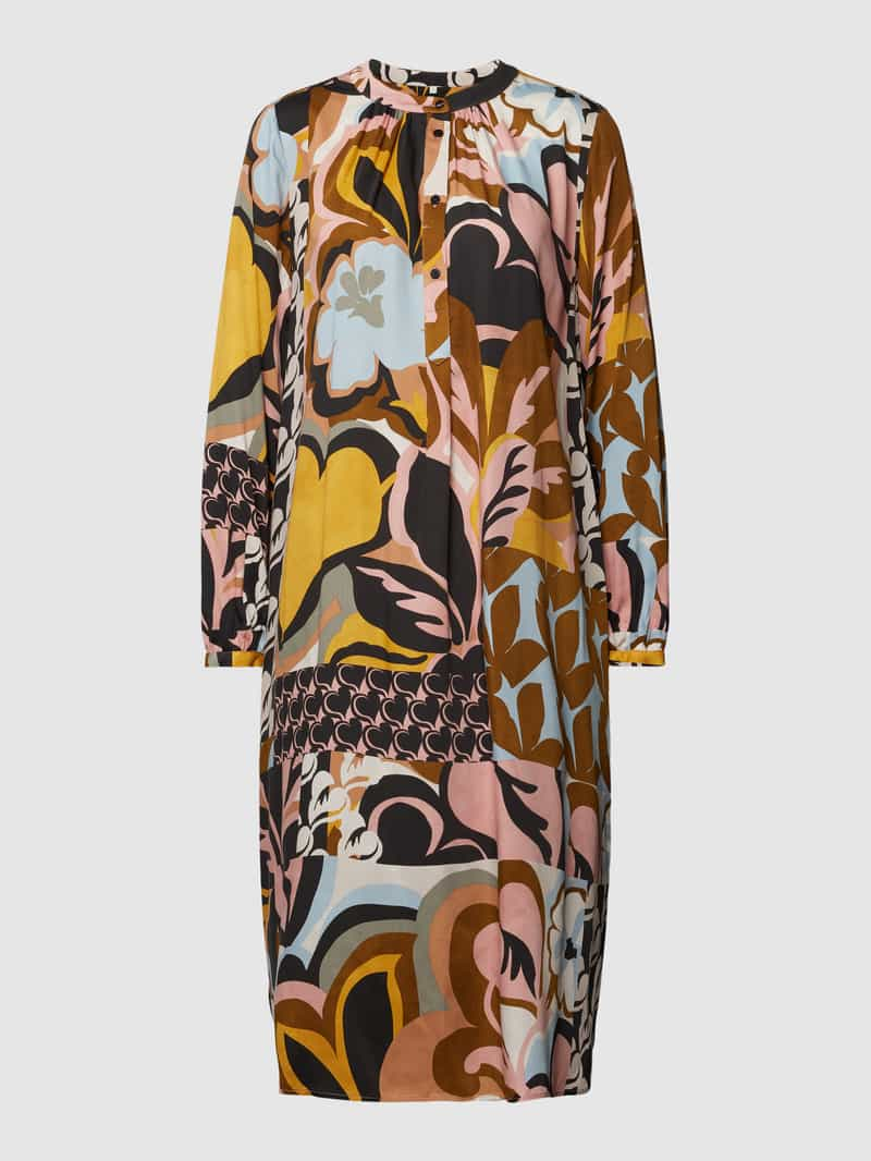 Milano italy Midi-jurk met all-over print