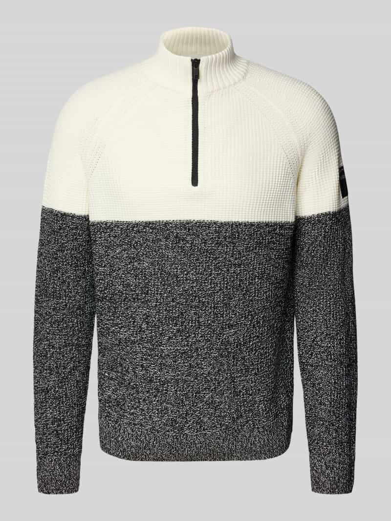 Tom Tailor Denim Regular fit schipperstrui met raglanmouwen