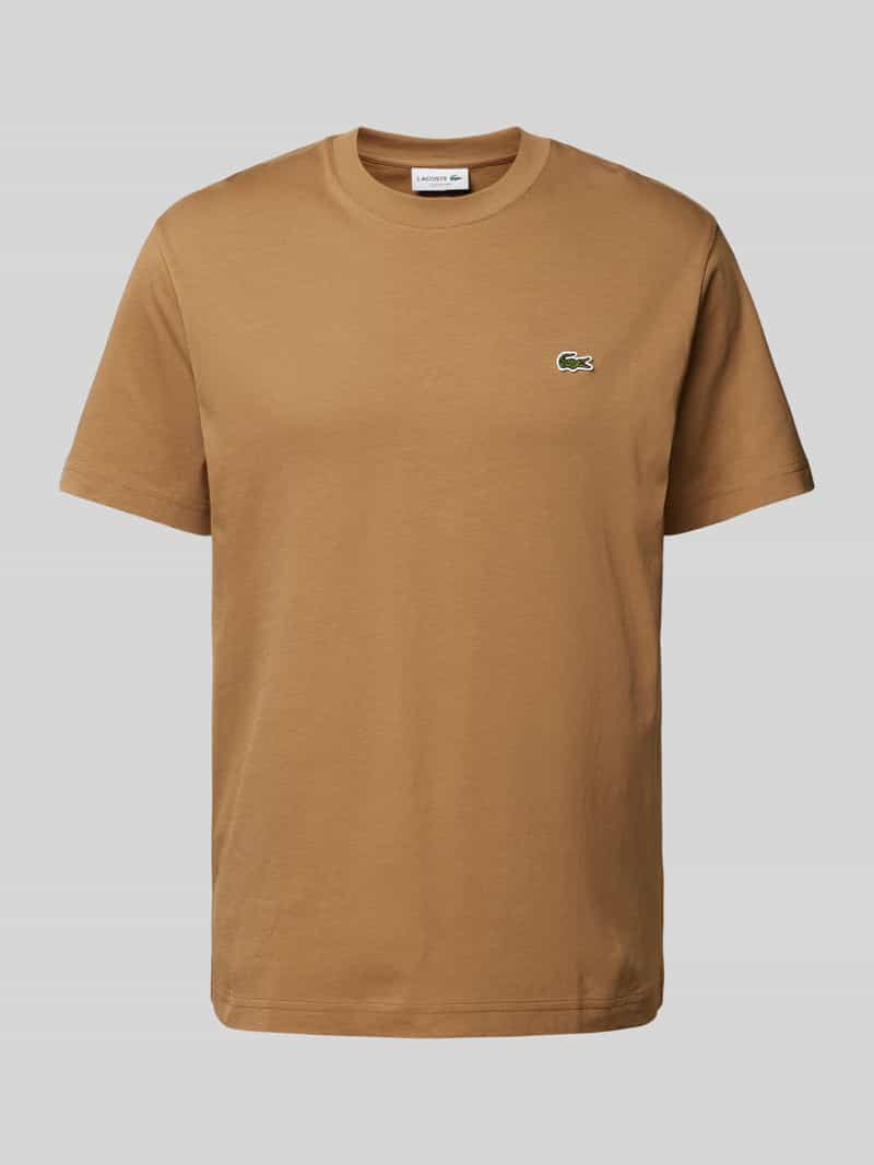 Lacoste T-shirt met labelmotief