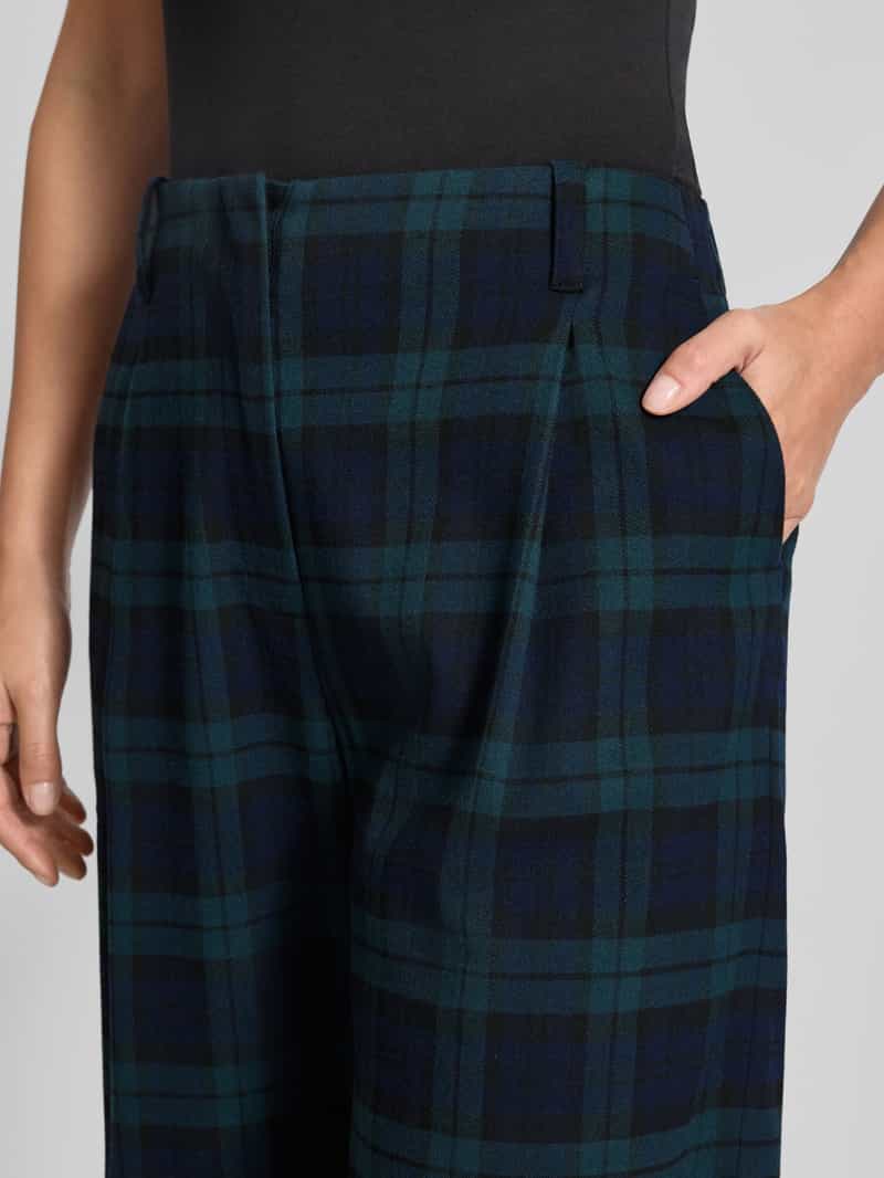 Jake*s Casual Stoffen broek met Franse steekzakken