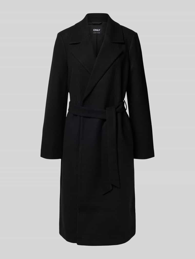 Only Lange jas ONLALVILDA LIFE WRAP COAT OTW