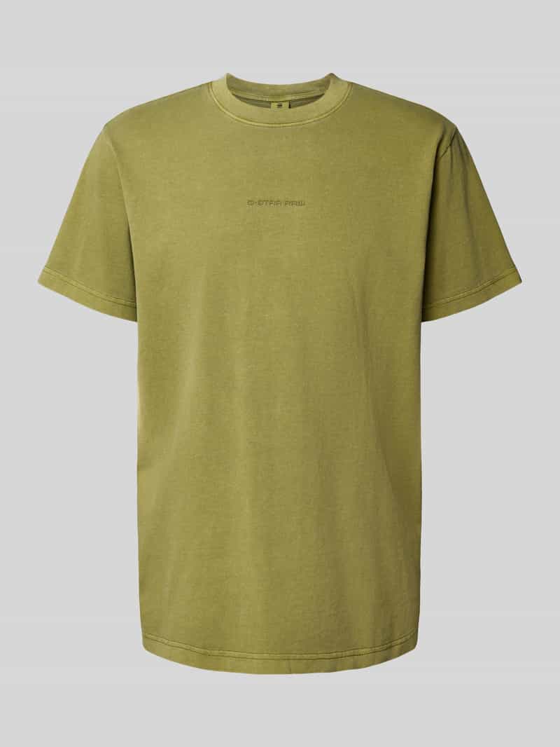 G-Star Raw T-shirt met labelpatch