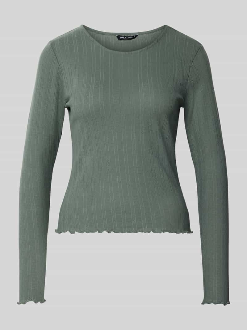 Only Shirt met lange mouwen ONLCARLOTTA L/S TOP NOOS JRS