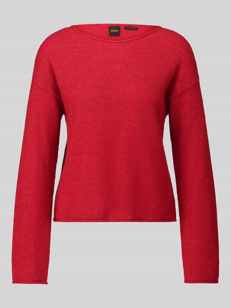 regular fit pullover van alpacamix met wol, model 'C_Follettino'