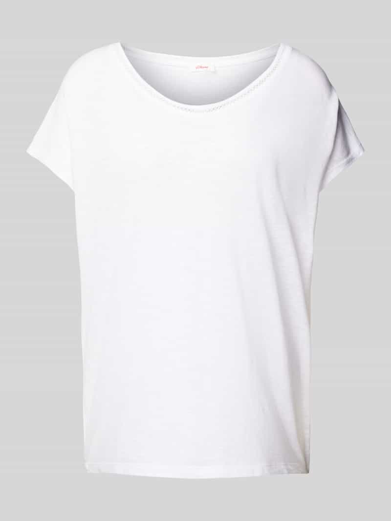 s.Oliver RED LABEL T-shirt met ronde hals