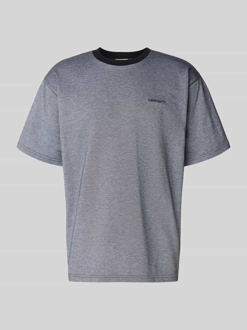 Carhartt Work In Progress T-shirt met labelstitching