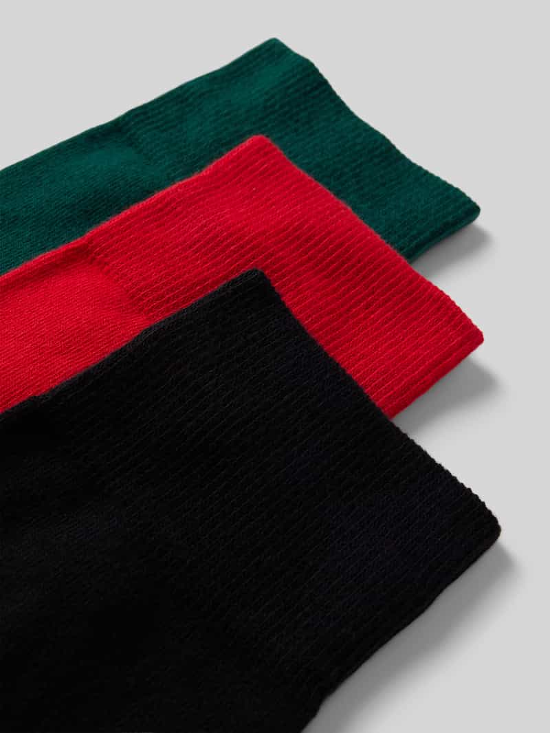 HUGO Sokken met labelstitching in een set van 3 paar