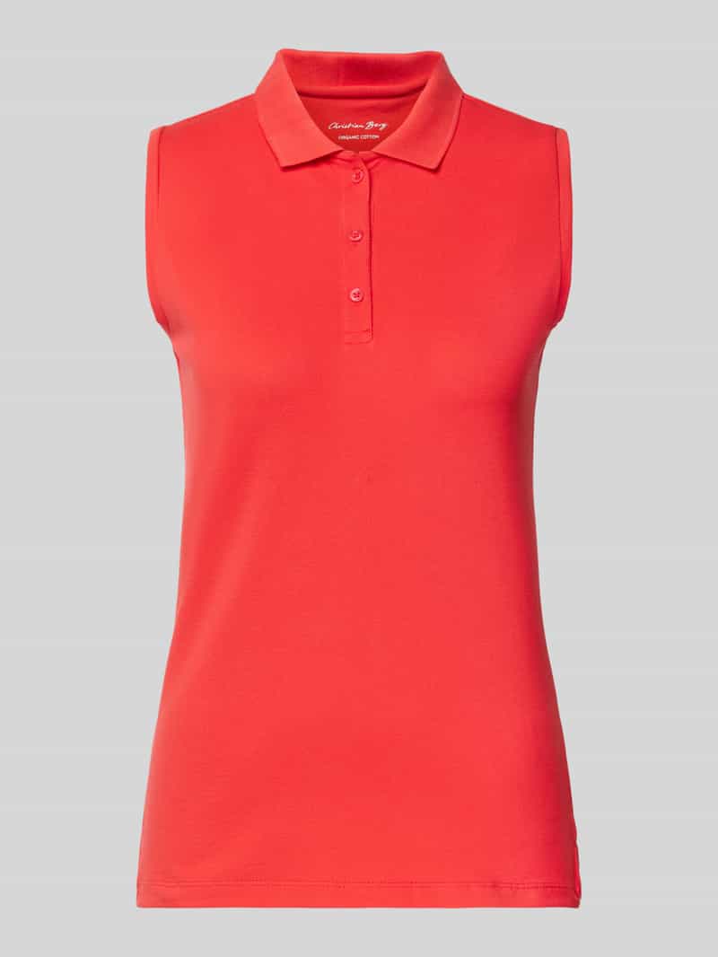 Christian Berg Woman Tanktop met polokraag