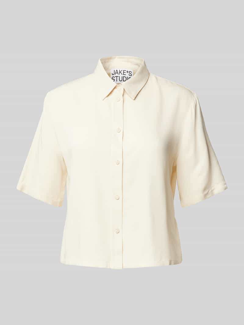 JAKE*S STUDIO WOMAN Regular fit overhemdblosue met 1 2-mouwen