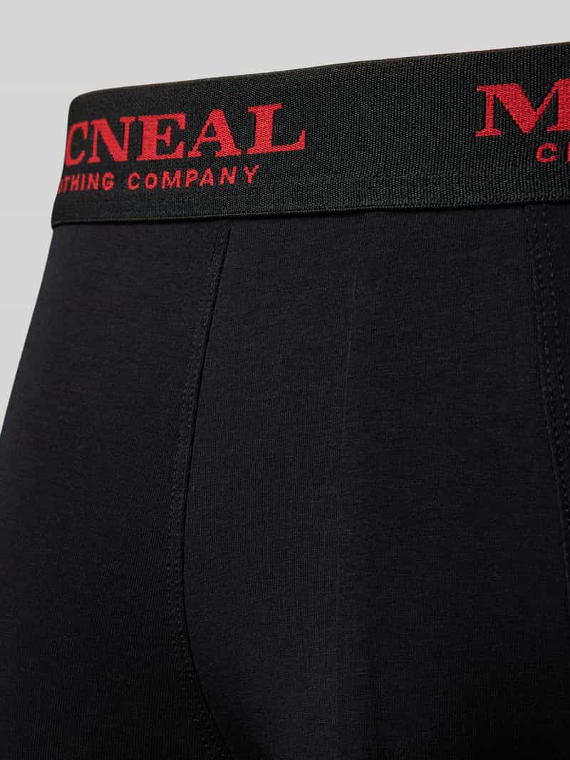 MCNEAL Boxershort met band met label in een set van 3 stuks