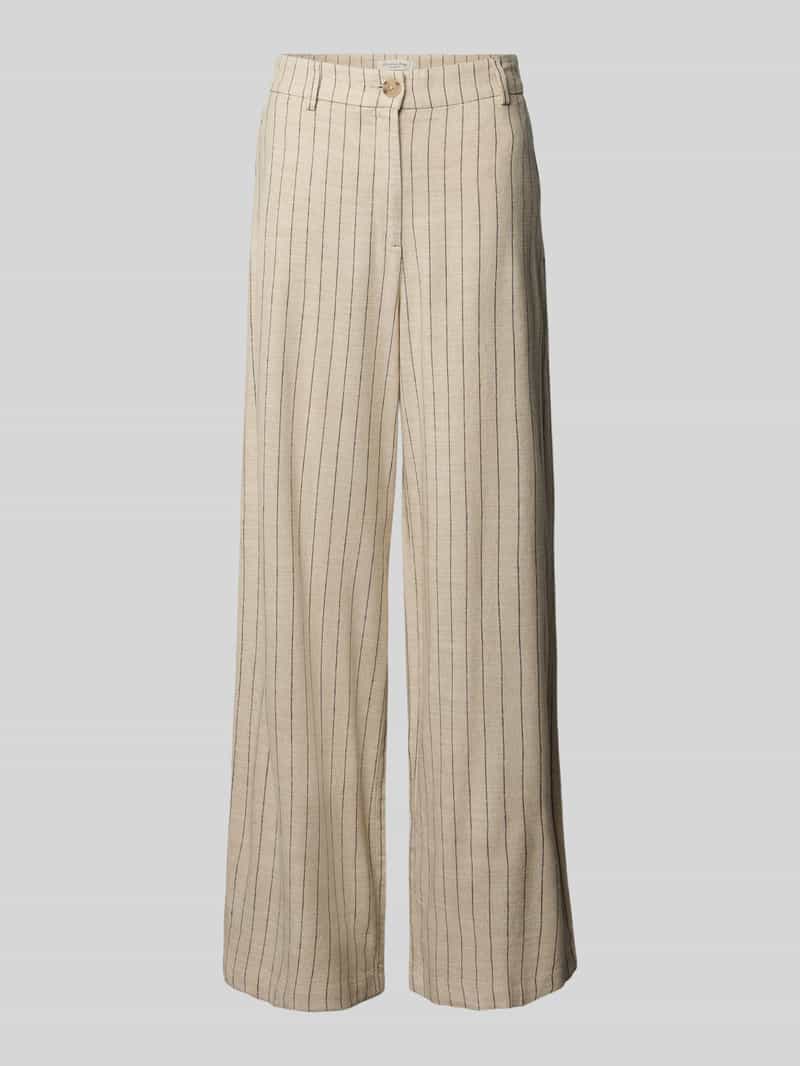 Christian Berg Woman Stoffen broek met Franse steekzakken