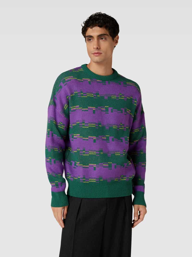 Gebreide pullover met all-over motief JAKE*S STUDIO MEN