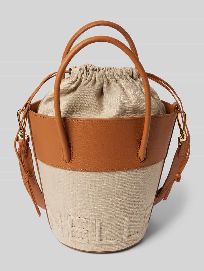 Coccinelle Handtas met labelstitching model 'MYRTHA'