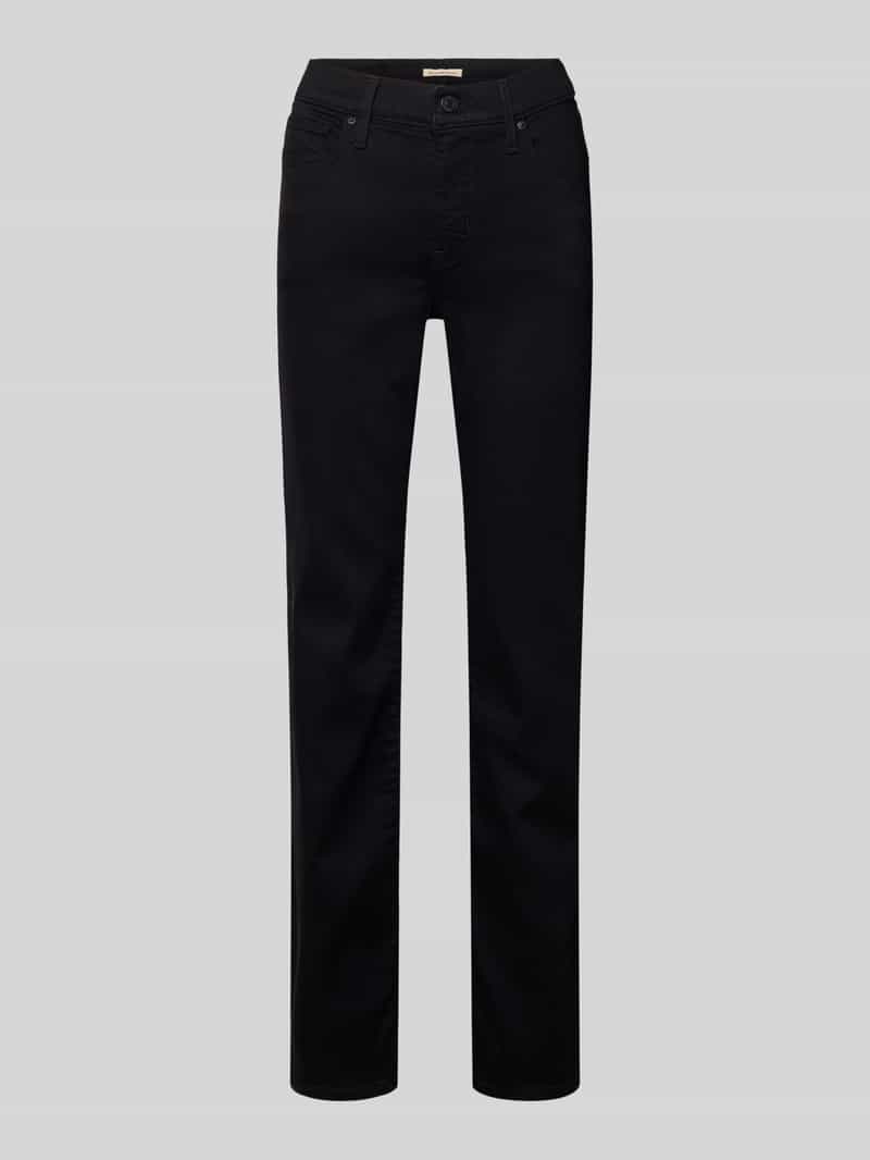 Straight fit jeans van BCI-katoen met 5-pocketmodel