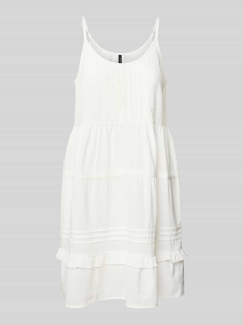 Vero Moda Loose fit mini-jurk met verstelbare spaghettibandjes model 'PRETTY'