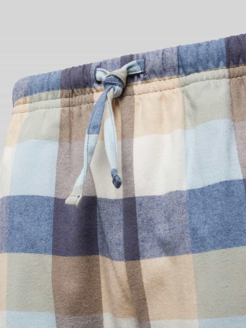 Christian Berg Men Regular fit pyjamabroek van pure scheerwol