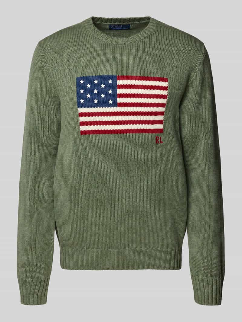 Polo Ralph Lauren Gebreide trui met motiefprint