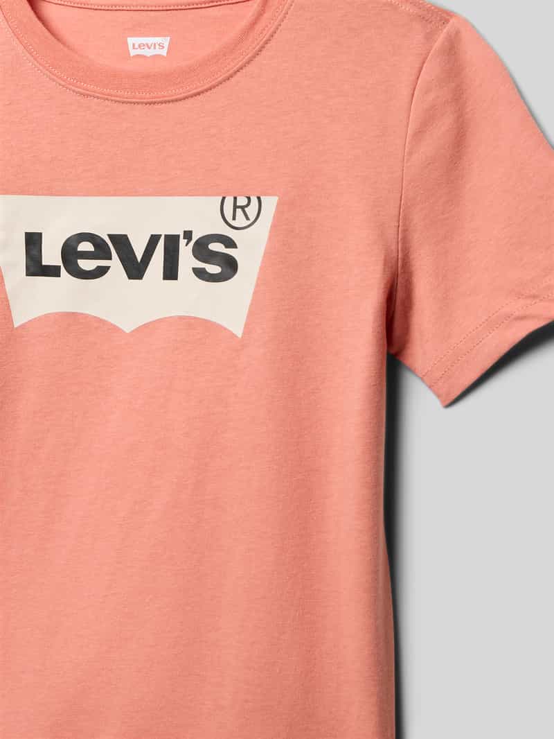 Levi s Kids T-shirt met labelprint
